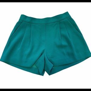 Aritzia T. Babaton Teal Alvin shorts size 2